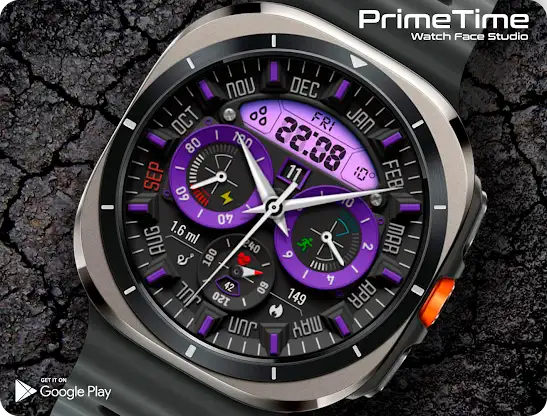 PT59 Hybrid Watch Face screenshot 4