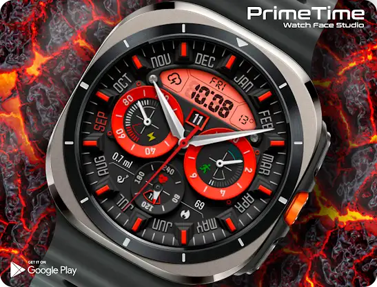 PT59 Hybrid Watch Face screenshot 7