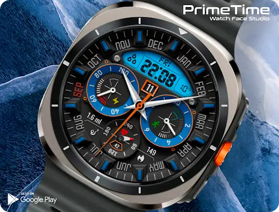 PT59 Hybrid Watch Face screenshot 3