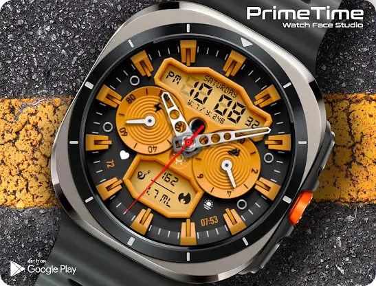 PT61 Hybrid Watch Face screenshot 7