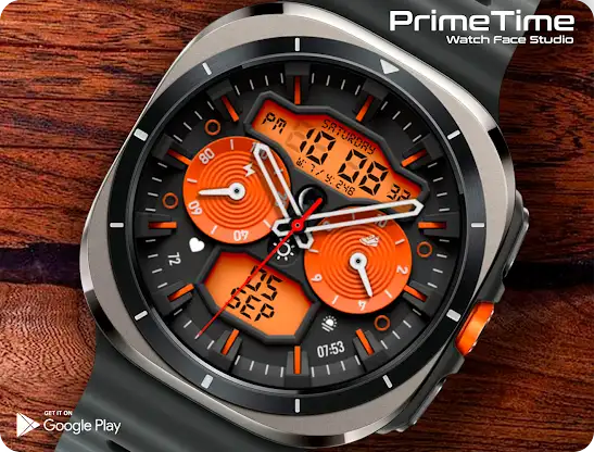 PT61 Hybrid Watch Face screenshot 2