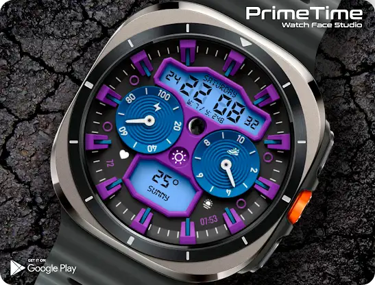 PT61 Hybrid Watch Face screenshot 6