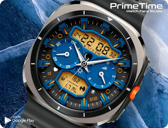 PT61 Hybrid Watch Face screenshot 3