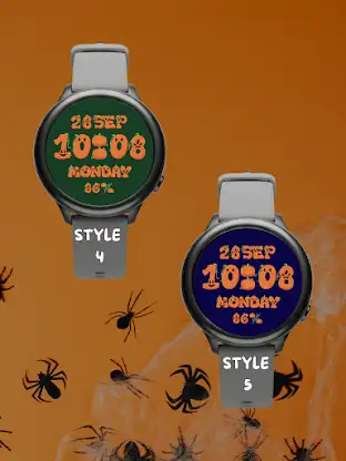 Scary Pumpkin Watch Face screenshot 3