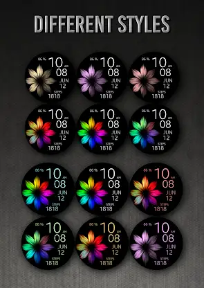PW04 Floral Bloom Watch screenshot 3