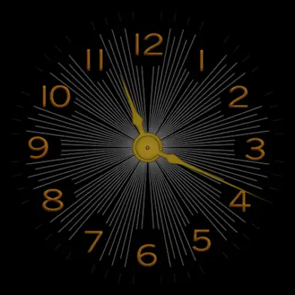 R4 Star Analog Watch Face screenshot 2