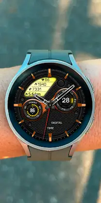 RAMANOL Sport CTS03 Watch face screenshot 5