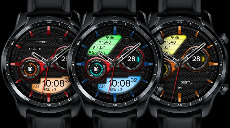 RAMANOL Sport CTS03 Watch face screenshot 1