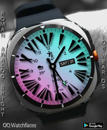 Roman Analog Classic Wear OS screenshot 4