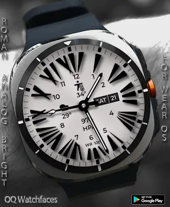 Roman Analog Classic Wear OS screenshot 2
