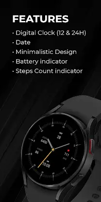 Minimal 53 Hybrid Watch Face screenshot 3