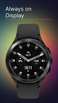 Dark Metal Watch Face screenshot 4