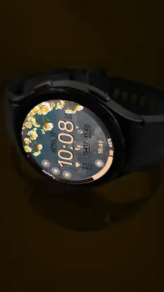Floral Elegance Wear OS RW09 screenshot 5