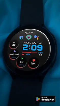 RW79 Multi-Data Digital Face screenshot 1