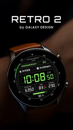Retro Watch Face 2 screenshot 1