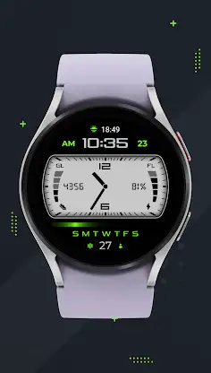 Retro - Digilog | watch face screenshot 3