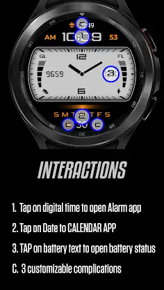 Retro - Digilog | watch face screenshot 8