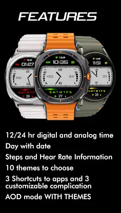 Retro - Digilog | watch face screenshot 6