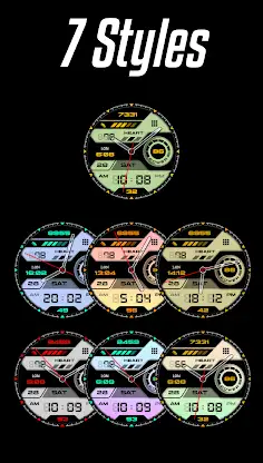 Retro - Smart v3 | watch face screenshot 7