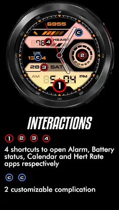 Retro - Smart v3 | watch face screenshot 8