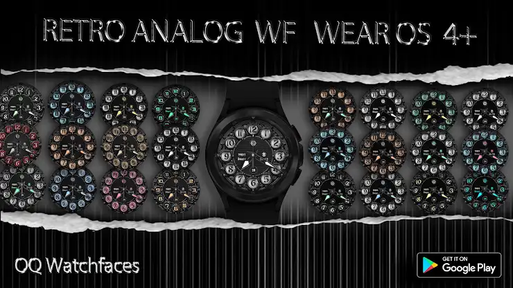 Retro Analog WF Wear OS 4+ screenshot 7