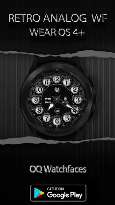 Retro Analog WF Wear OS 4+ screenshot 5