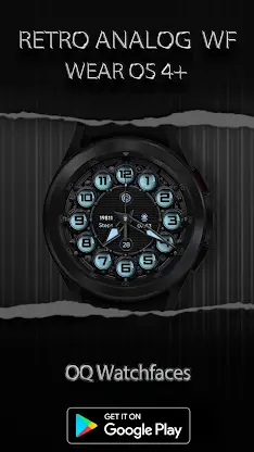 Retro Analog WF Wear OS 4+ screenshot 2