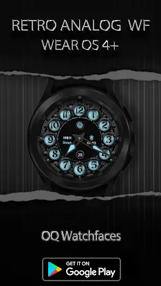 Retro Analog WF Wear OS 4+ screenshot 6