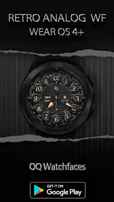 Retro Analog WF Wear OS 4+ screenshot 3