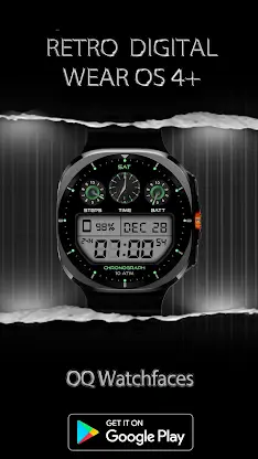 Retro Digital WF Wear OS 5+ screenshot 5
