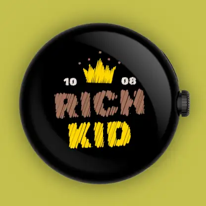RiCH KiD - Premium Watch Face screenshot 1