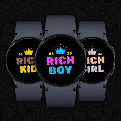 RiCH KiD - Premium Watch Face screenshot 8