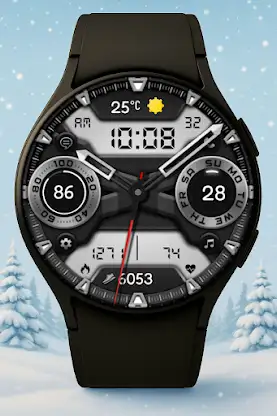 Rizman Hybrid Watch Face screenshot 1