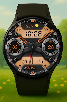 Rizman Hybrid Watch Face screenshot 3