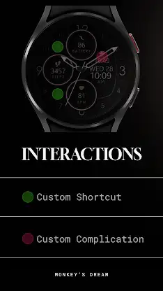 Rose Gold Analog Watch Face screenshot 8