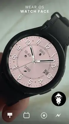 Rose Gold Serenity Watch Face screenshot 5