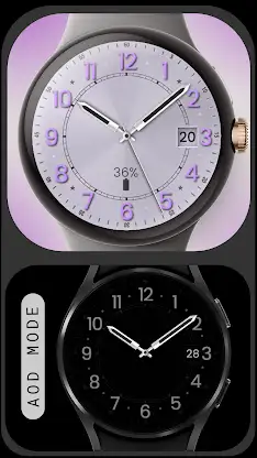 Rose Gold Serenity Watch Face screenshot 6