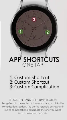 Rose gold elegant watch face screenshot 8
