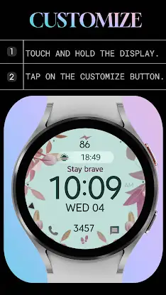 Rose Motivation Watch Face screenshot 7
