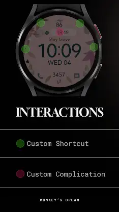 Rose Motivation Watch Face screenshot 8