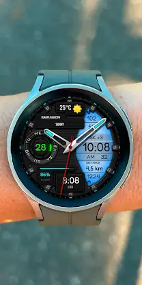 Hybrid RUDUMAK CTS5 Watch face screenshot 4