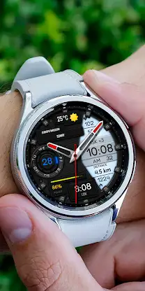 Hybrid RUDUMAK CTS5 Watch face screenshot 7