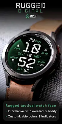 Rugged Digital - watch face screenshot 2