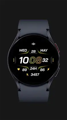 Rush 2: Digital Watch Face screenshot 1