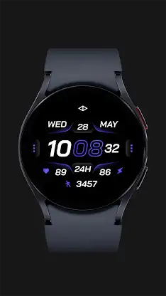 Rush 2: Digital Watch Face screenshot 2
