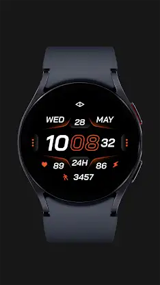 Rush 2: Digital Watch Face screenshot 8