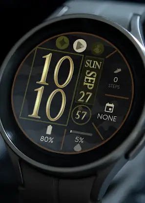 RW75-V2 Gold Luxury Digital screenshot 5