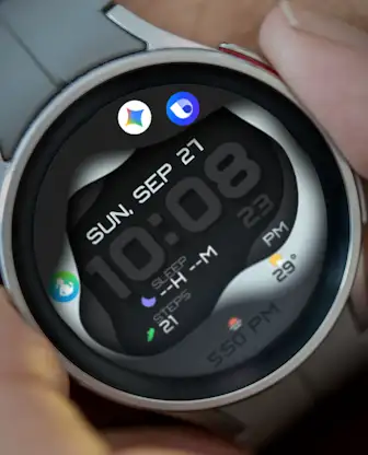 RW103 Fluid 3D Watch Face screenshot 4