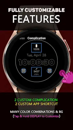 RW115 Minimal Digital AMOLED screenshot 3