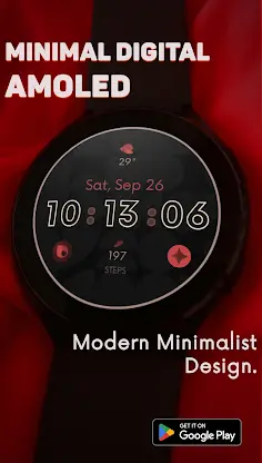 RW115 Minimal Digital AMOLED screenshot 1